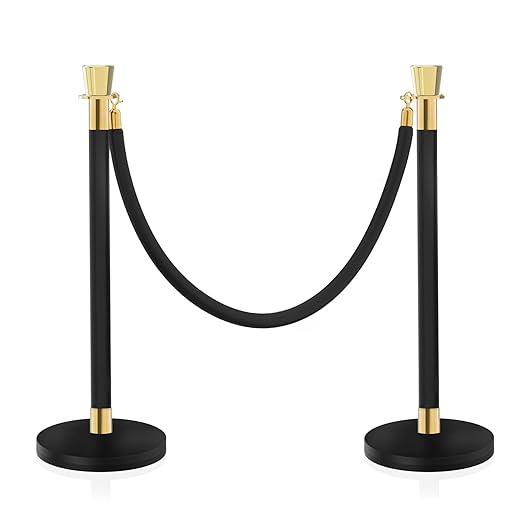 Stanchions and Velvet Ropes, Crowd Control Barrier, Exhibition by SHAREWIN