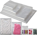 Zonon 100 Pcs Clear Reclosable Zipper Storage Bags Resealable Poly Bag, S by Zonon