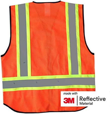 Salzmann Mesh Safety Vest | Hi Vis Reflective Vest | US ANSI/ISEA 107 - Image 2