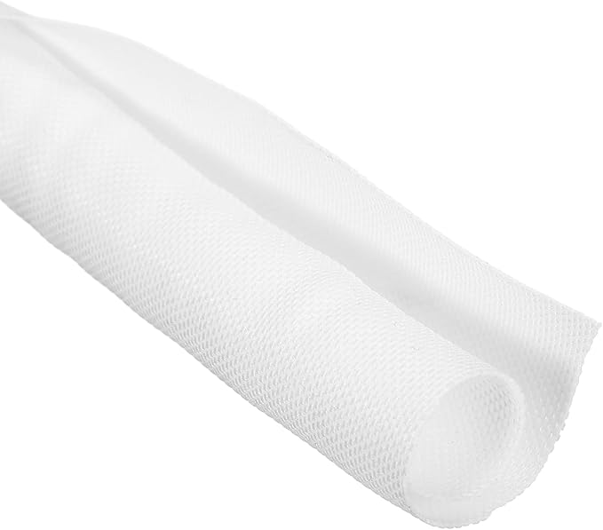 MECCANIXITY 4/5 Inch ID Split Loom Tubing 19.5ft Polyester Cord Protector Wire by MECCANIXITY