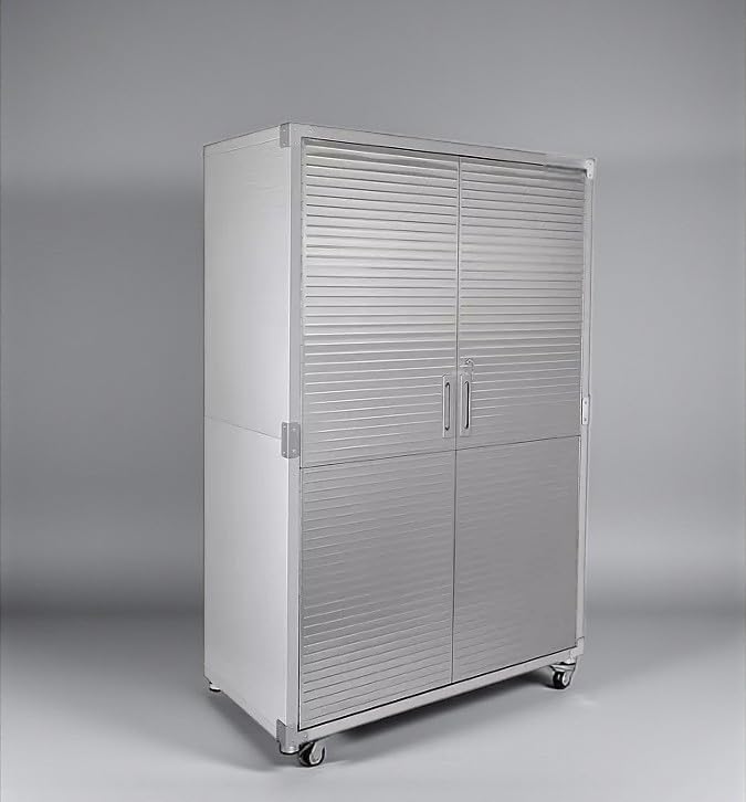 Heavy Duty Storage Solid Stainless Steel Cabinet by Unknown