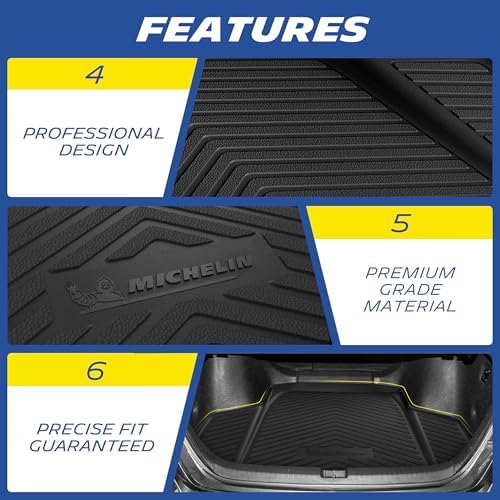 Michelin Vehicle Mats for 2019-2026 BMW X5 PHEV, 5 Seats, Trunk Mat - Image 6
