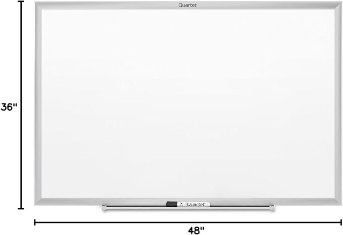 Quartet Magnetic Dry Erase White Board, Nano-Clean Surface Resists Ink Stains - Image 10
