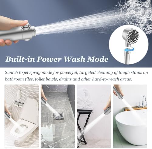 FEELSO Filtered Shower Head with Handheld, High Pressure Shower Filter Head - Image 7