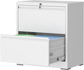 2 Drawer Lateral File Cabinet by Unknown