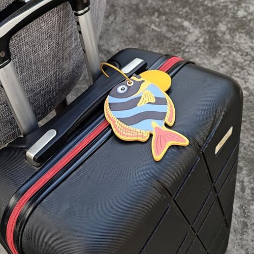Luggage Tags for Suitcases, Faux Leather Cute Travel Suitcases Tag - Image 7