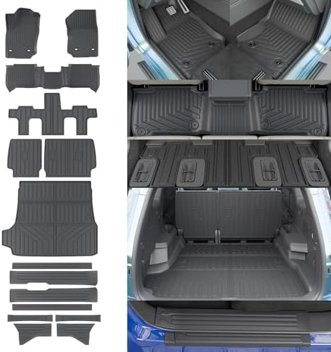 Rongtaod Floor Mats Set for 2025 2026 Toyota 4Runner Gas 5 Seats by Rongtaod