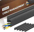 YECAYE Cable Management, 6 Pack, Black by Yecaye