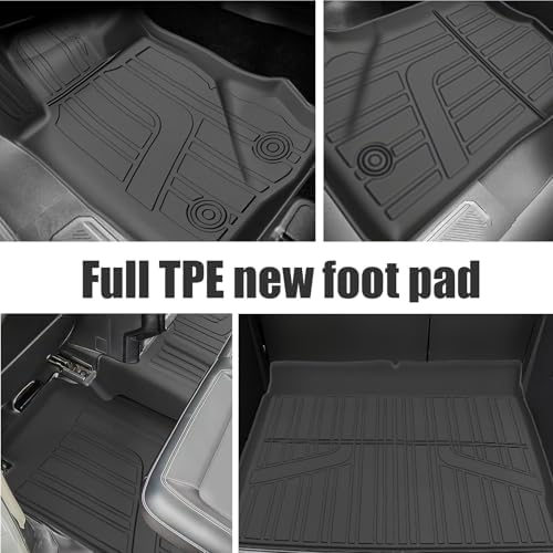 All-Weather Floor Mats & Cargo Liner for Ford Bronco 2021-2026 4-Door - Image 6