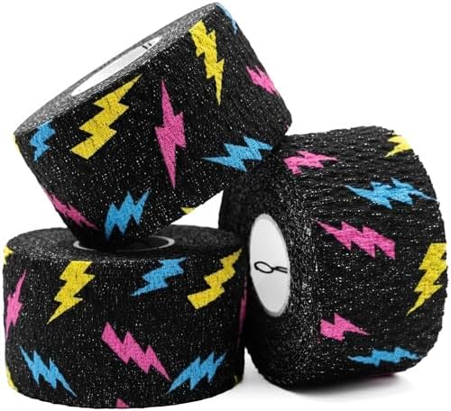 WARM BODY COLD MIND Lifting Thumb Tape for Weightlifting |1.5" x 20.6ft| - Hook Grip Tape for Gym, Powerlifting, Deadlift, Weight Lifting, Athletic Finger Wrap by WARMBODYCOLDMIND
