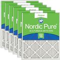 Nordic Pure 18x20x1 Pleated MERV 13 Air Filters 6 Pack by NordicPure