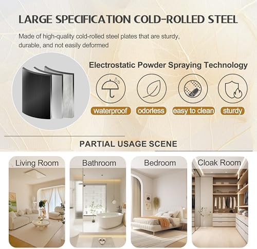 GAIOUS Steel Pantry Cabinet, 71" Metal Storage Cabinets - Image 7