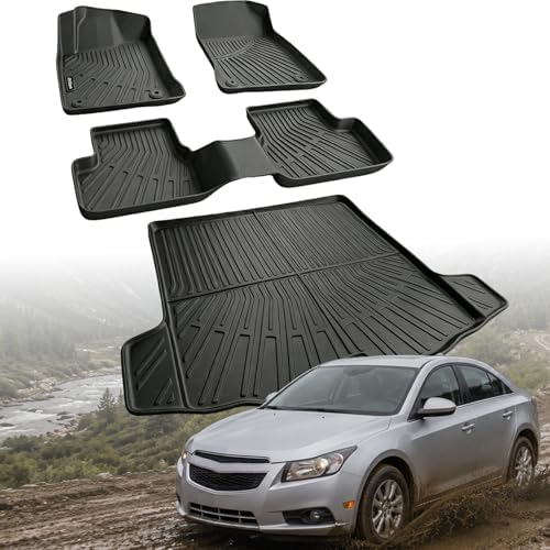 Floor Mats for Chevy Cruze 2011-2015 by RYStark