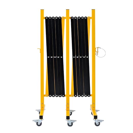 GYMTIME Industrial Expandable Metal Barricade, 16 Feet, Easily Assembled Safety - Image 8