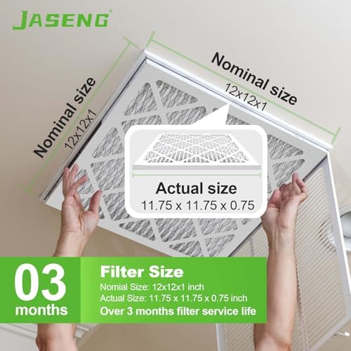 12x12x1 MERV 8 Air Filter, 2-Pack for Furnace HVAC - Image 3