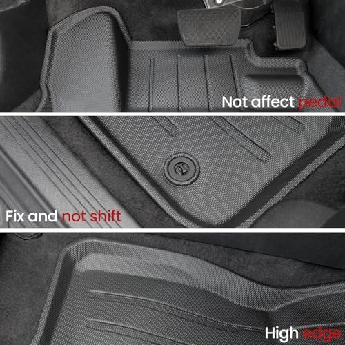 Floor Mats for Honda CRV 2023-2026 Gas & Hybrid, with Cargo Mat - Image 4