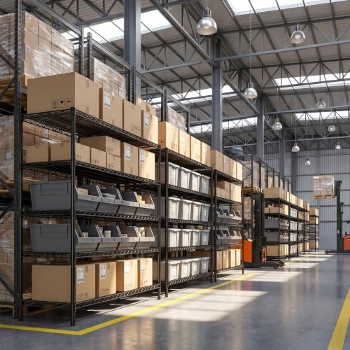 REIBII Storage Shelves, 3200LBS Heavy Duty&Adjustable Height for Garage - Image 2