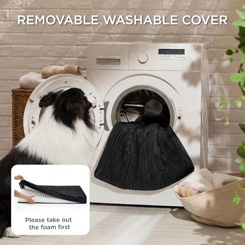 Bedsure ComfyFleece Small Dog Bed with Washable Cover, 23x17 Cat Puppy Bed - Image 5