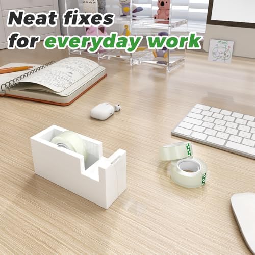 SWRT Clear Tape Refills for Dispenser, 12 Rolls, 3/4 in x 800 in Tape Rolls - Image 4