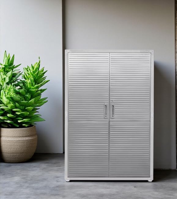 Heavy-Duty Commercial Storage Cabinet (Granite Gray, 48" W x 24" D x 72" H) - Image 2