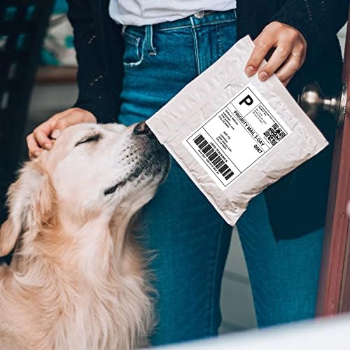 (500 Labels/250 Sheets) Labelebal Half Sheet Labels, Shipping Labels 2 Per Sheet for Laser & Inkjet Printers, 8.5" x 5.5" Address Labels, Totally 500 Pcs Half Sheet Shipping Labels - Image 6