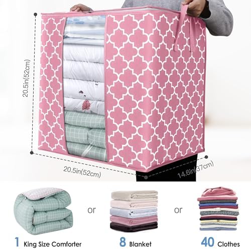 Storage Bags 2 Pack 100L Clothes Organization and Storage Containers - Image 2