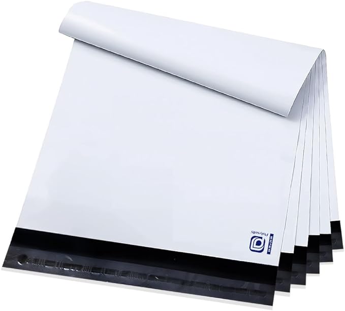 POLYSELLS 100 pcs 24x24 Inches White Poly Mailers Shipping Envelopes, Strong by POLYSELLS