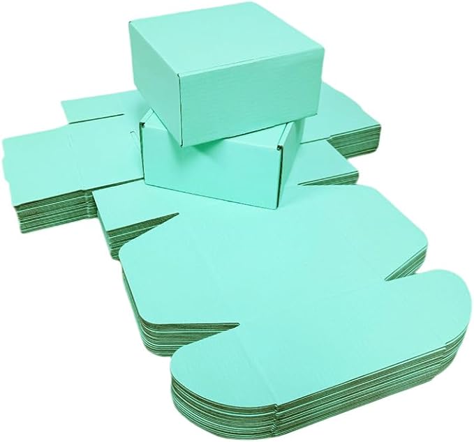 15 Pcs 6 x 6 x 3 inches Corrugated Cardboard Gift Boxes Recyclable Shipping - Image 4