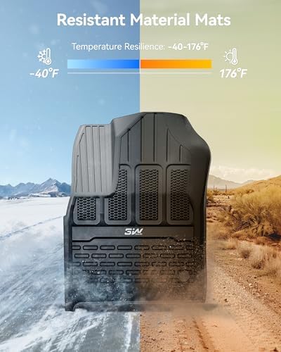 3W Floor Mats for Jeep Grand Wagoneer/Grand Wagoneer L 2022-2026 (7 Seat) - Image 4