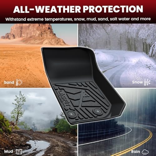 LASFIT Floor Mats for Jeep Wrangler JK 2014-2018 Unlimited 4 Doors - Image 6