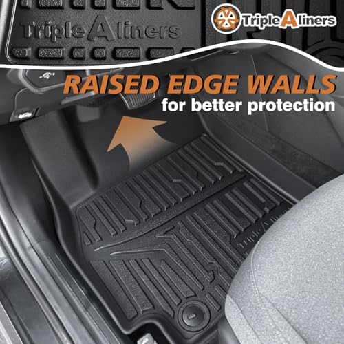 TripleAliners All Weather Floor Mats for 2024-2026 KIA K4 Accessories - Image 6