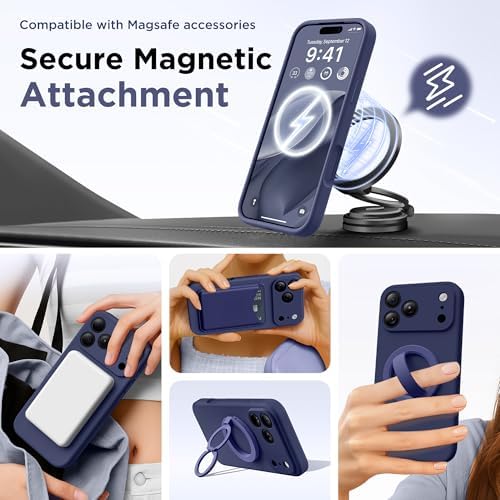 GolbinBox Magnetic for iPhone 18 Pro Case/17 Pro Case, Midnight Blue - Image 4