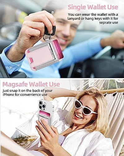 For Magsafe Wallet, 7 Card Holder, RFID Blocking, Strongest Magnet - Image 4
