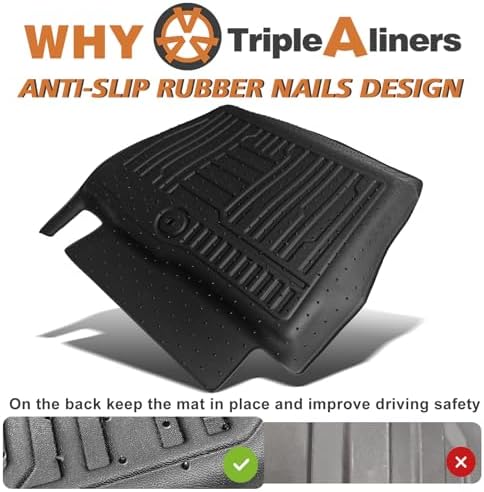 TripleAliners Floor Mats & Trunk & Backrest Mat for 2026 Hyundai Palisade - Image 6