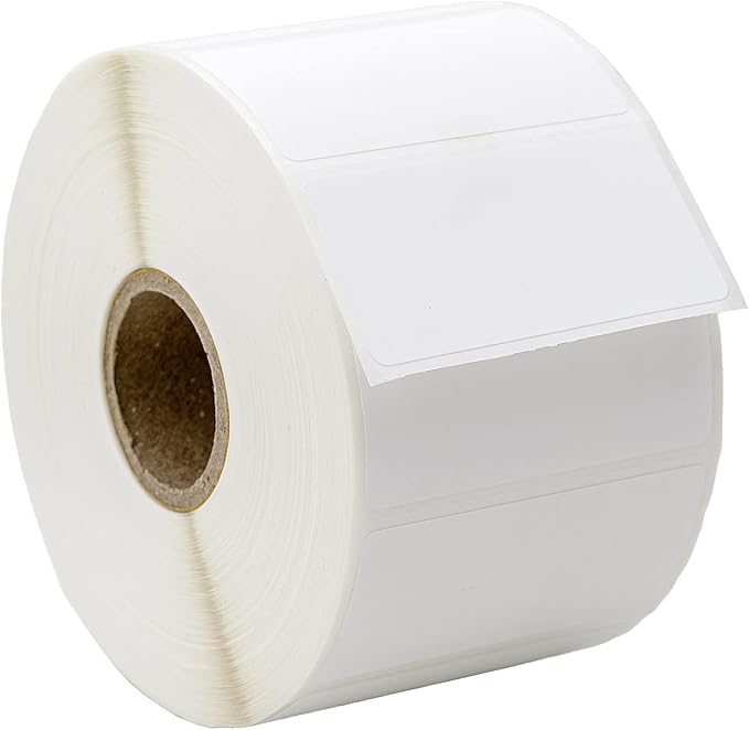 HOUSELABELS 2" x 1" Barcode Labels in Polypropylene Compatible by HouseLabels