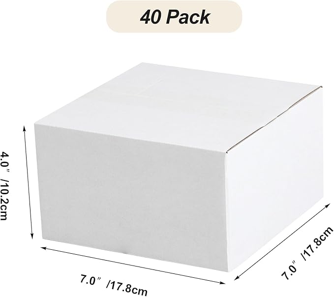 Calenzana 7x7x4 Shipping Boxes Set of 40 - Image 2