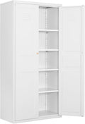 Metal Storage Cabinet-71” Tall Steel File Cabinets by Fesbos