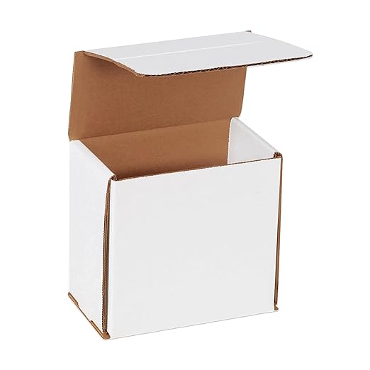 BOX USA Shipping Boxes Small 5"L x 3"W x 5"H, Moving and Storage 535 by BOXUSA