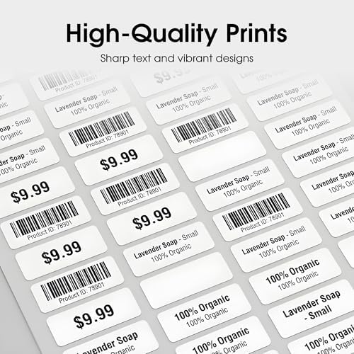 1 3/4" X 2/3" Matte White Return Address Labels - Image 6