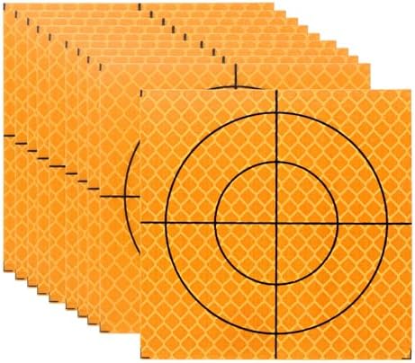 PATIKIL Survey Reflector Target Self-Adhesive Reflective Sheet Target Mark Tape, Suit for Ship Inspection by PATIKIL
