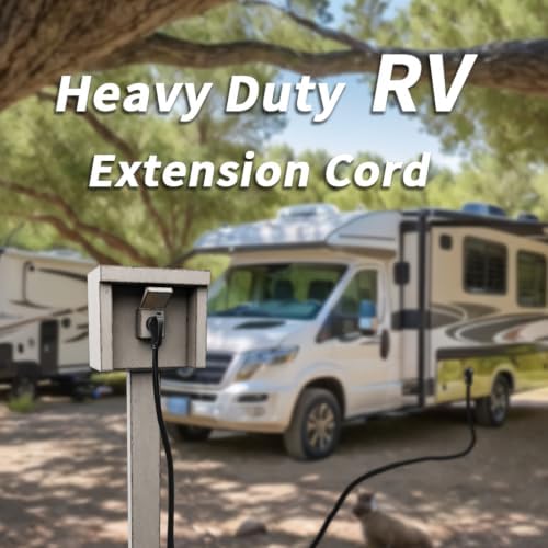 PlugSaf 30 FT 50 Amp RV/EV Extension Cord Outdoor, 125/250V 6250/12500W STW - Image 7