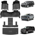 Floor Mats for 2021-2026 Chevy Tahoe &GMC Yukon&Cadillac Escalade by MOOREVER