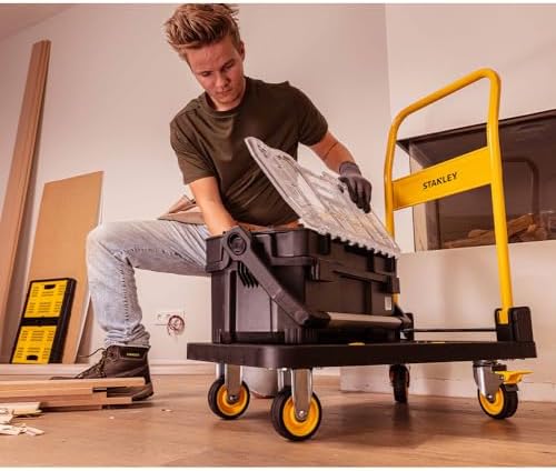 Stanley Platform Truck-250KG, Yellow, SXWTC-PC509 - Image 5