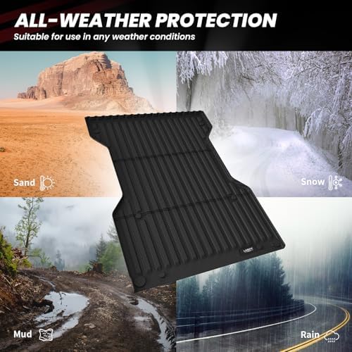LASFIT Bed Mat for Toyota Tacoma 2005-2023(6ft/73.5'' Bed) Truck Bed - Image 5