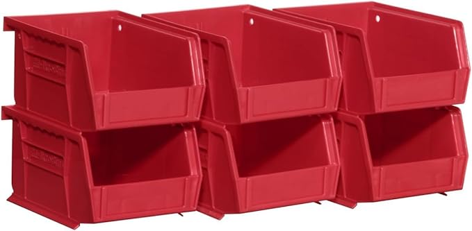 Akro-Mils 30210 AkroBins Plastic Storage Bins, Space-Saving Stackable Bins - Image 9