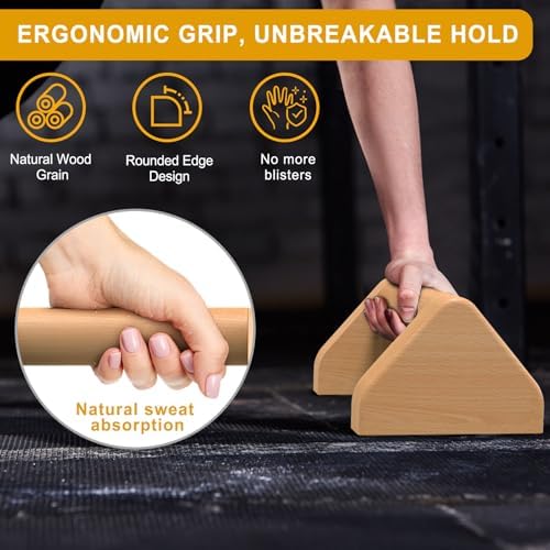 Kipika Push Up Bars, Pushup Stands, Anti-Slip Soft Plastic Push Up Handles, Bottom Anti-Slip Pad, Strength Training Equipment, Perfect for Floor Workout Exercise - Image 5