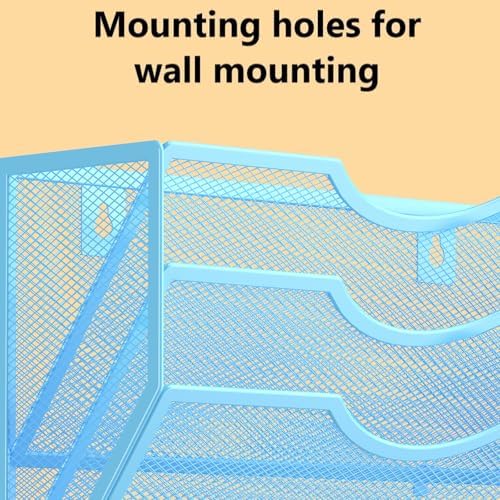 Kuntine.B Wall File Organizer Office Hanging Magazine Holder Wall File Organizer for Office Home - Image 4