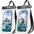 Rynapac Waterproof Phone Pouch 2 Pack, Waterproof Phone Case, [Up to 8.5''] by Rynapac
