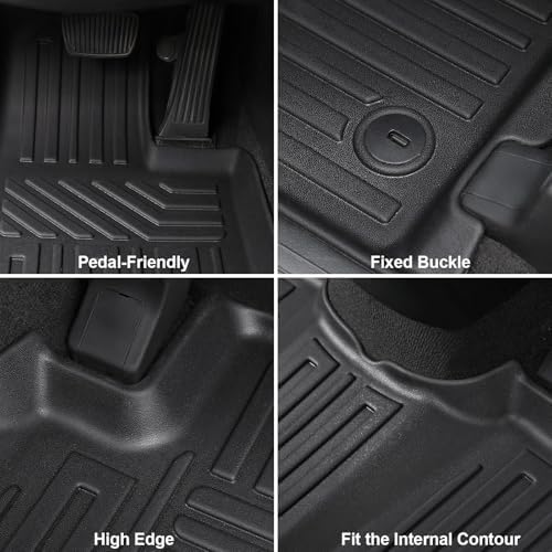Floor Mats for 2020-2025 Hyundai Palisade 7/8-Seat Accessories - Image 4