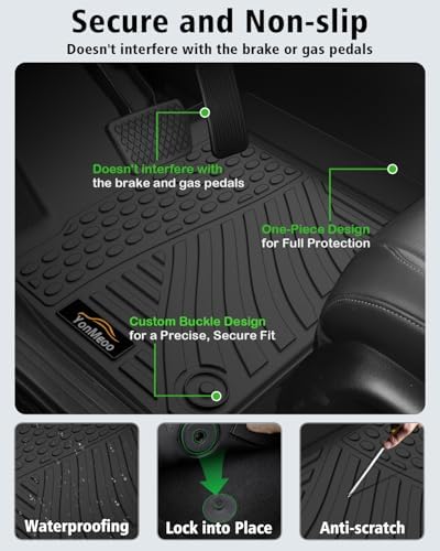 Floor Mats Custom for Kia Sorento 2021-2025 2026 6&7 Seats (Not for Hybrid) - Image 6